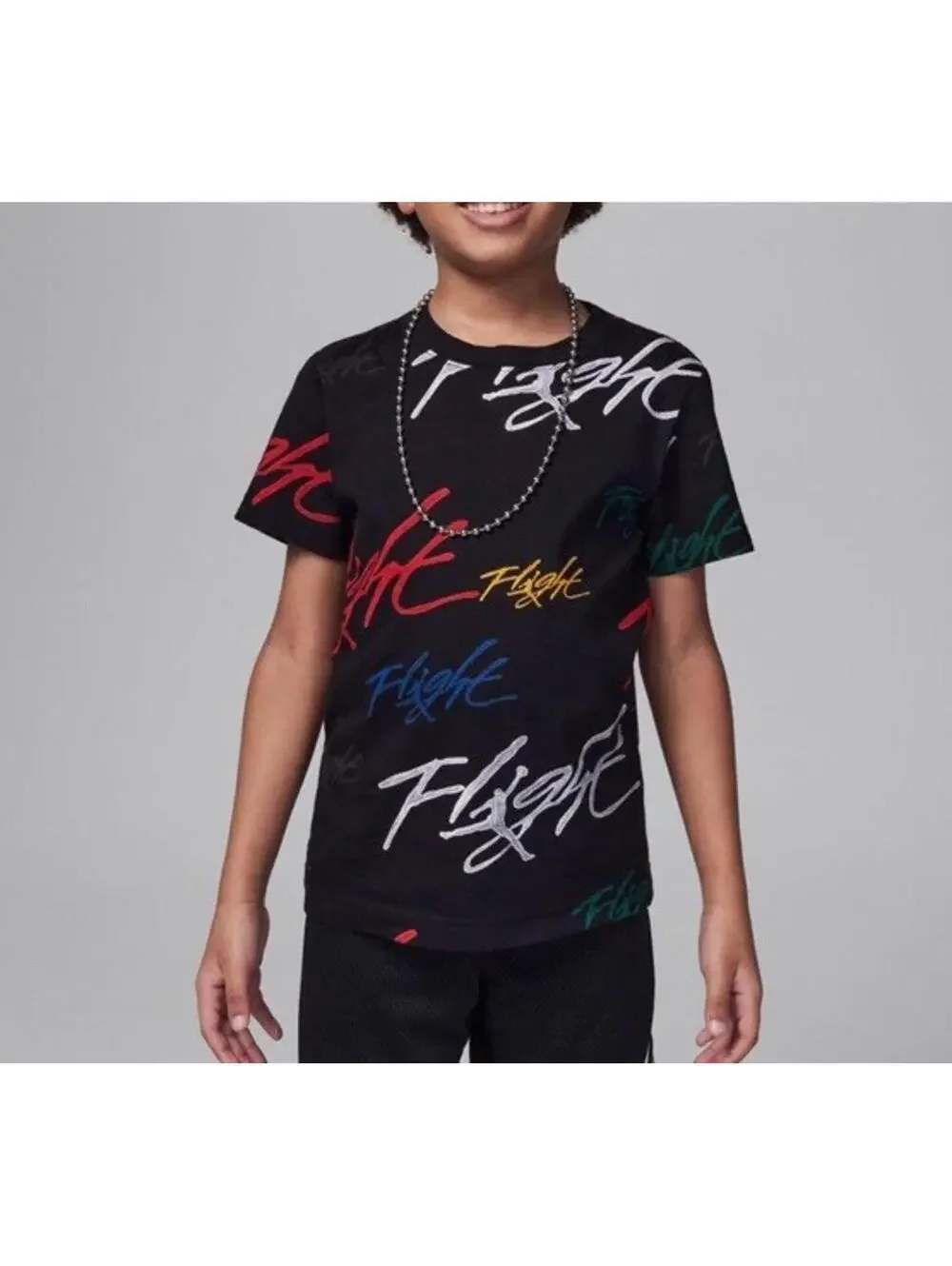 $32 Jordan Nike Painted Flight All Over Print Size L (12-13)